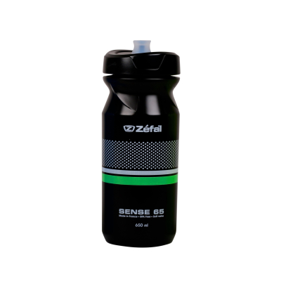 Fľaša ZÉFAL, Sense 65 čierna 650 ml, plast