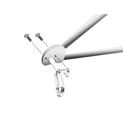 Koncovka rámu vymeniteľná GH-173, AL