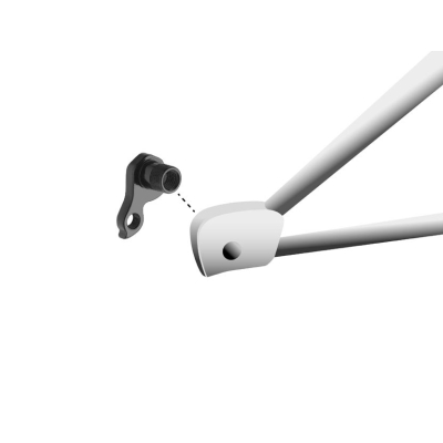 Koncovka rámu vymeniteľná GH-189, AL