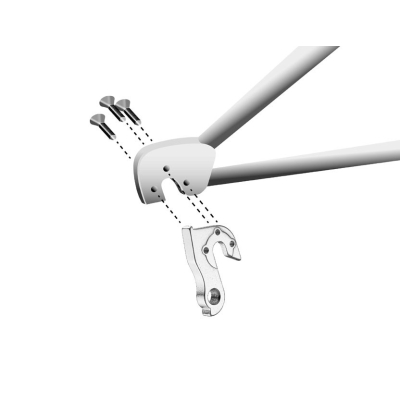 Koncovka rámu vymeniteľná GH-168, AL