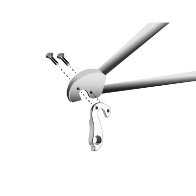 Koncovka rámu vymeniteľná GH-211, AL