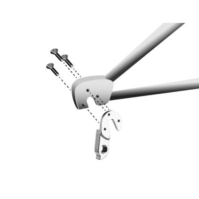 Koncovka rámu vymeniteľná GH-231, AL