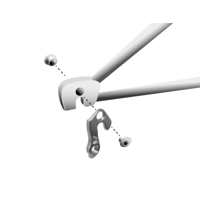 Koncovka rámu vymeniteľná GH-078, AL