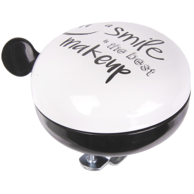 Zvonček oceľ M-Wave, rôzne motívy, priemer 80mm