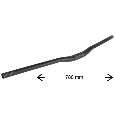 Riaditka M-Wave, dĺžka 780 mm, 31,8 mm, mat.čierne