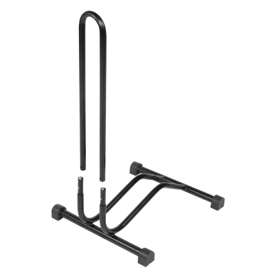 Stojan výstavný pre 12-29 bicykle na koleso, čiern