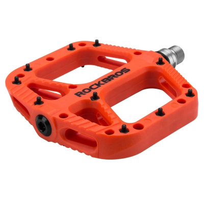 Pedál RB, PL,LSL Flat nylon, 9/16, oranžový
