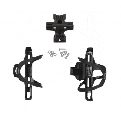 Košík na fľašu ZÉFAL Cage Set, čierny