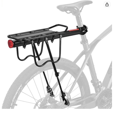 Nosič zadný - na sedlovku Al nosnosť do 50kg