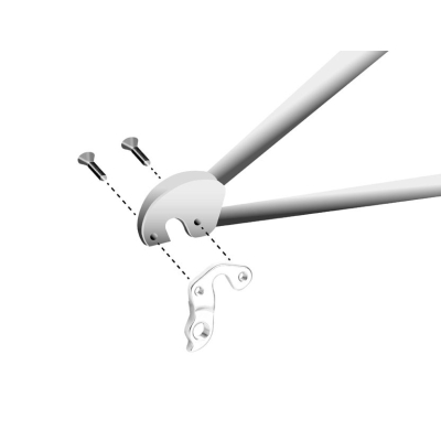 Koncovka rámu vymeniteľná GH-292, AL