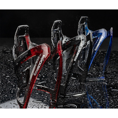 Košík na fľašu RB červeno/čierny, PC