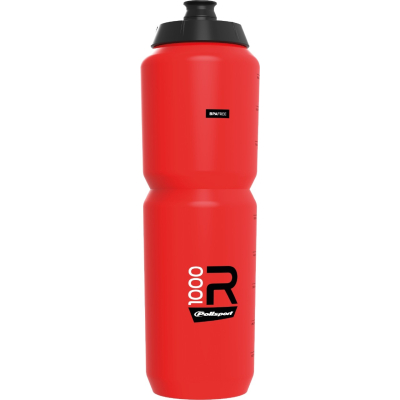 Fľaša Polisport R1000 červeno/čierna, 1 liter