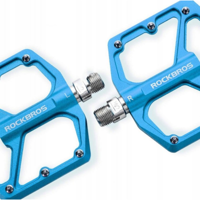 Pedál RB, PL,LSL Flat Al, 9/16, modrý