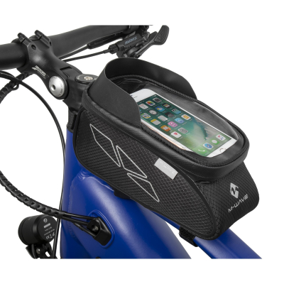 Taška M-WAVE dopredu na rám bicykla, na mobil a ná