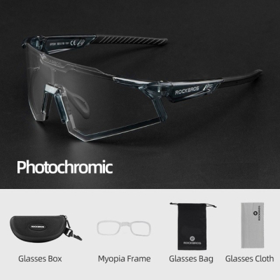 Okuliare RB fotochromatické, čierne