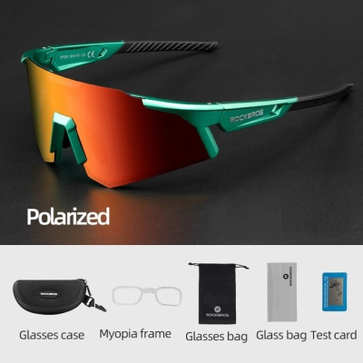 Okuliare RB, zeleno/čierne