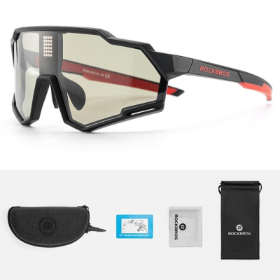 Okuliare RB, elektronické, fotochromatické, čierno