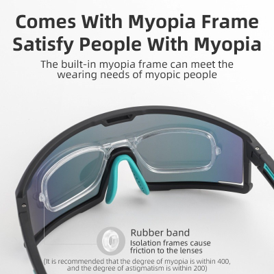 Okuliare RB, čierno/zelené