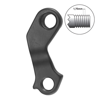 Koncovka rámu vymeniteľná GH-199, AL