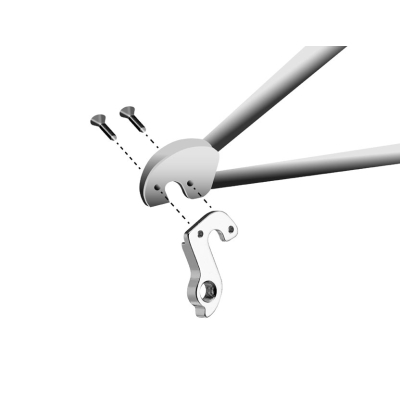 Koncovka rámu vymeniteľná GH-238, AL