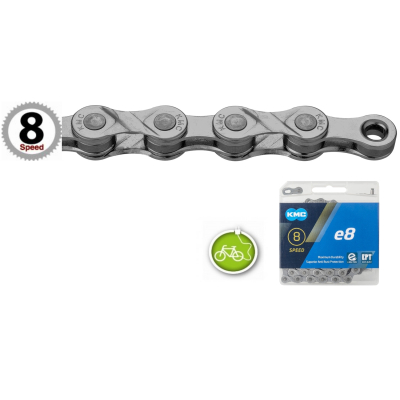Reťaz KMC 8-E EPT 1/2 x 3/32, 122 článkov, 8 kolo