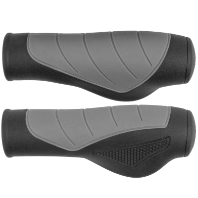 Rukoväť gumená Ergogel,2 časti,sivo-čierna 135 mm