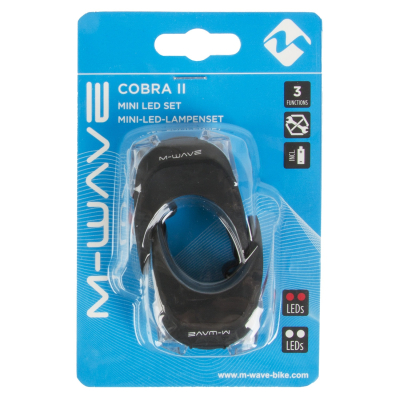 Svetlo sada blik., P+Z 2LED,3F, Cobra II, čierne.