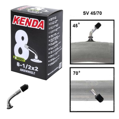 Duša Kenda 8-1/2x2,0, (49x225), A/V ventil 45/70,