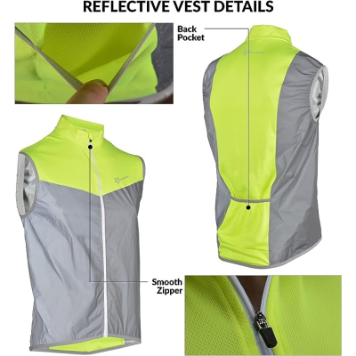 copy of Reflexná cyklistická vesta RB, veľ.L