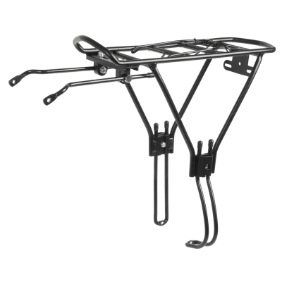 Nosič zadný - bočný úchyt, Al, disk 24-29, čierny