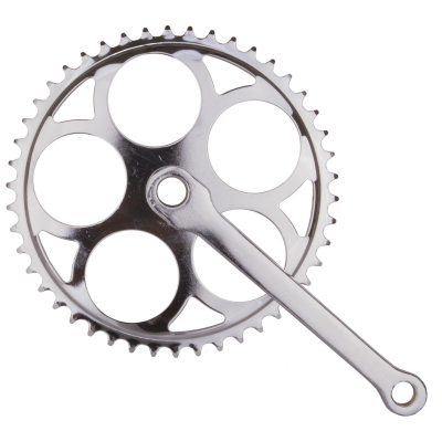 Prevodník 1 oceľ 44 zubov, kľuka 170 mm, strieborn