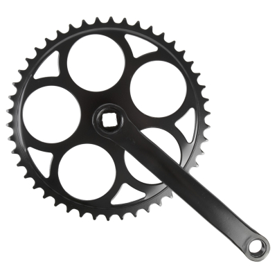 Prevodník 1 oceľ 44 zubov, kľuka 170 mm, čierny