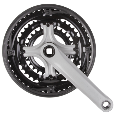 Prevodník 3 oceľ/plast, 28/38/48, sivo-čierny