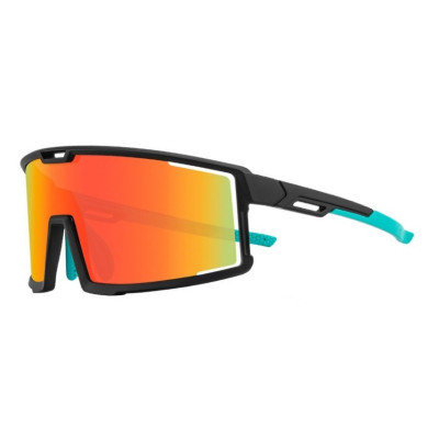 Okuliare RB, čierno/zelené