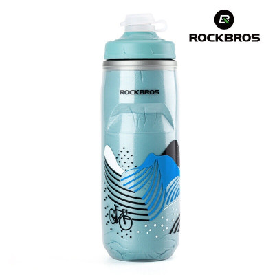 Cyklofľaša termo RB, modrá, 620 ml, polypropylén PP5