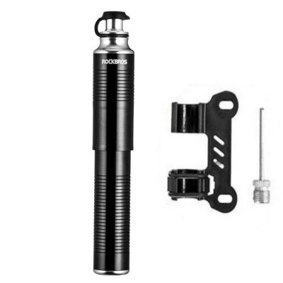 Pumpa RB mini pumpa MTB s držiakom, FV/AV/DV ventil