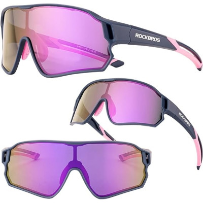 Okuliare RB, deštské, čierno/ružové