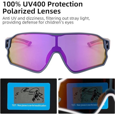 Okuliare RB, deštské, čierno/ružové