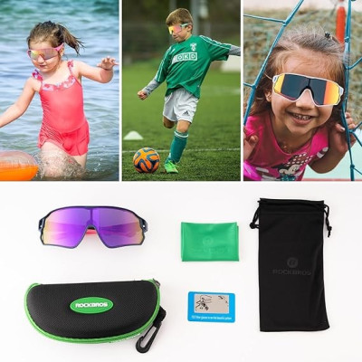 Okuliare RB, deštské, čierno/ružové