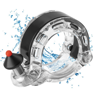 Zvonček RB, kompaktný, mini, strieborný, 100 dB, dural