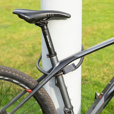 Zámok RB špirálový na kľúč, 14,2x1000mm,čierny