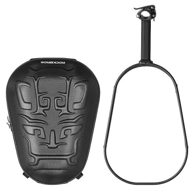 Taška RB s nosičom na sedlovku, 9L, čierna