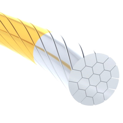 Lanko teleskopickej sedlovky 0,9x2500mm, nerez