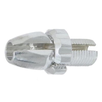 Skrutka do brzdovej páky,AL strieb.,priemer 10mm