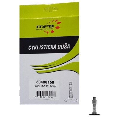 Duša LLB mpb 27x1 1/4 (630x32) 40mm, D/V ventil,v krabičke