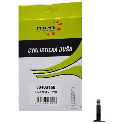 Duša LLB mpb 27x1 1/4 (630x32) 40mm, A/V ventil,v krabičke