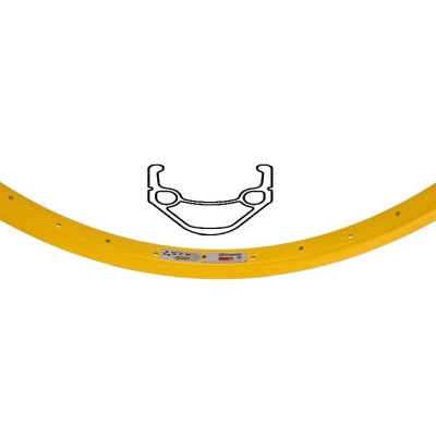 *Ráf Weinman dvojstenný 700x13,6 , LP-18 žltý