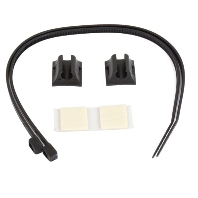 Uchyt bowdenu, hadice so sťahovacou páskou, plast