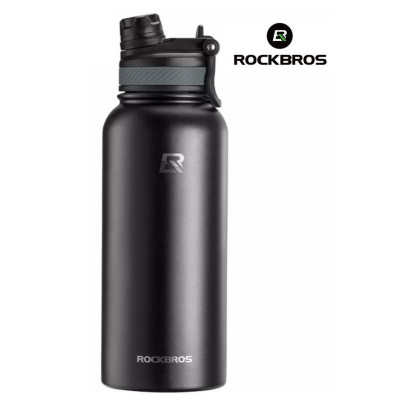 Cyklofľaša termo nerezová RB, čierna, 1200 ml