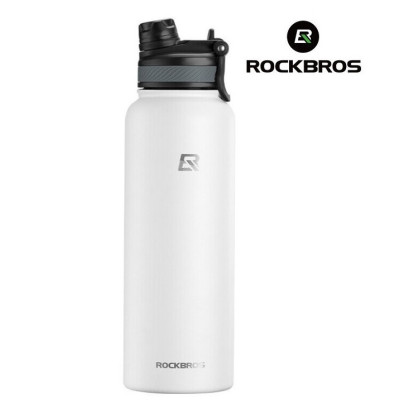 Cyklofľaša termo nerezová RB, biela, 1000 ml